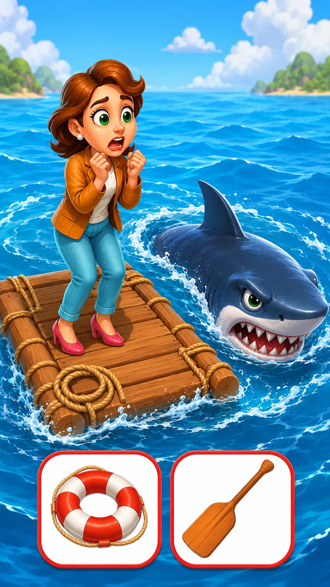 Help The Girl: Rescue Puzzle screenshot