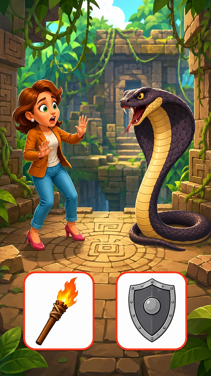 Help The Girl: Rescue Puzzle screenshot